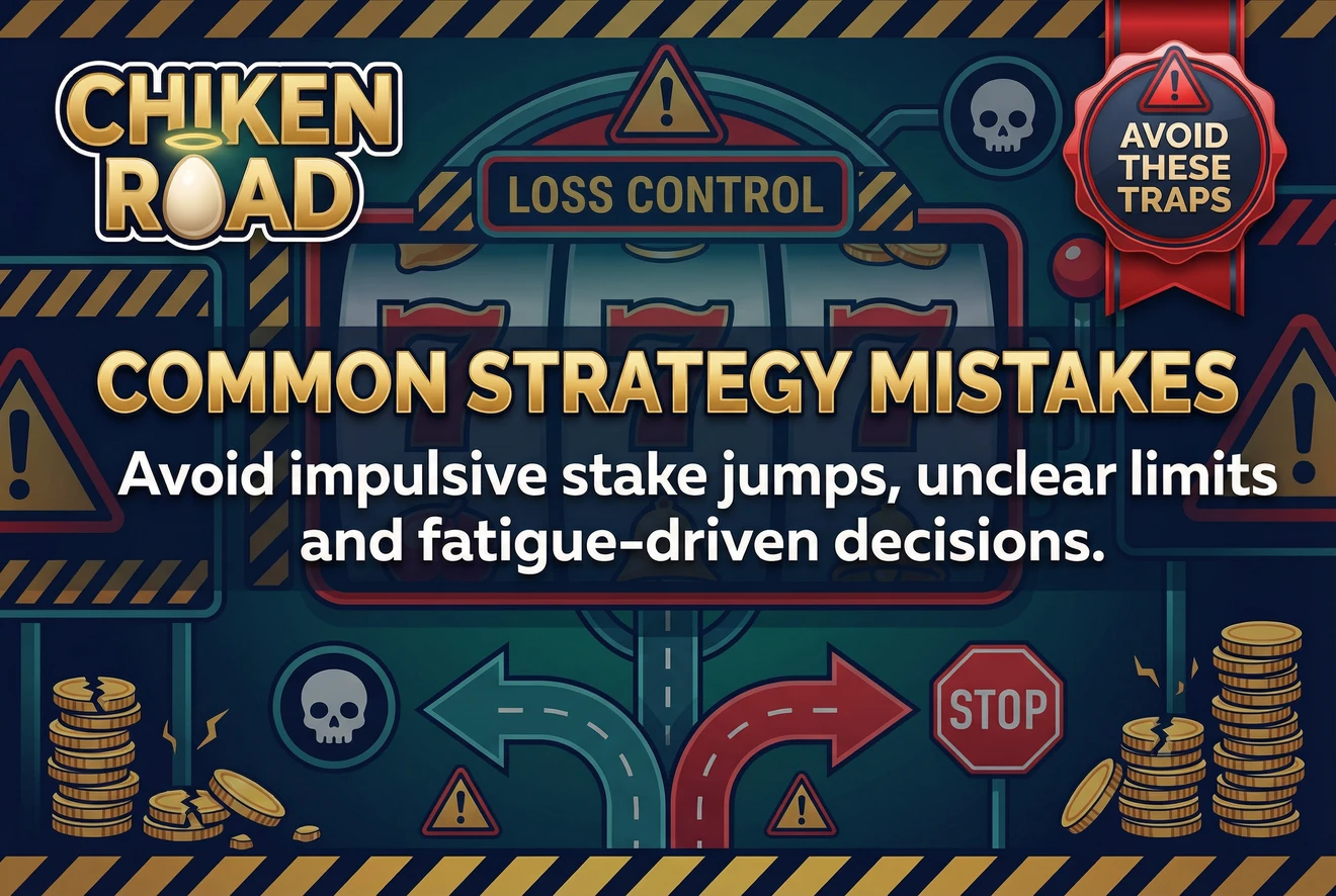Typical strategy mistakes in Chicken Road and avoidance methods