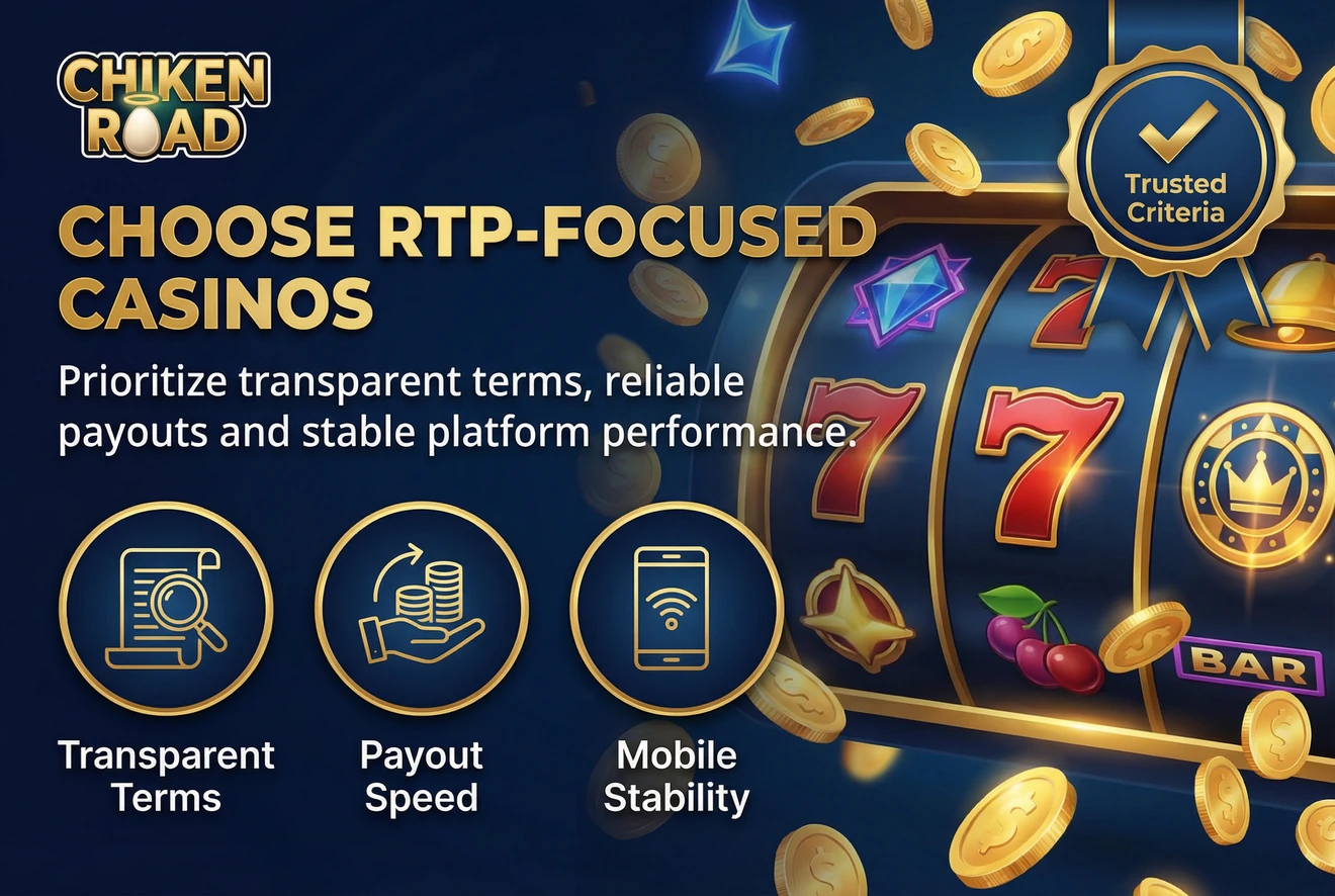Selection criteria for reliable Chicken Road casinos