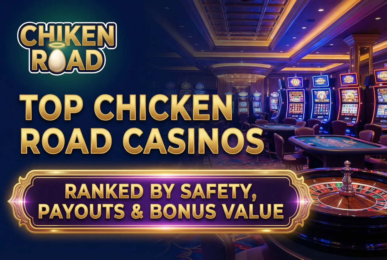 Top casinos for Chicken Road in comparative overview
