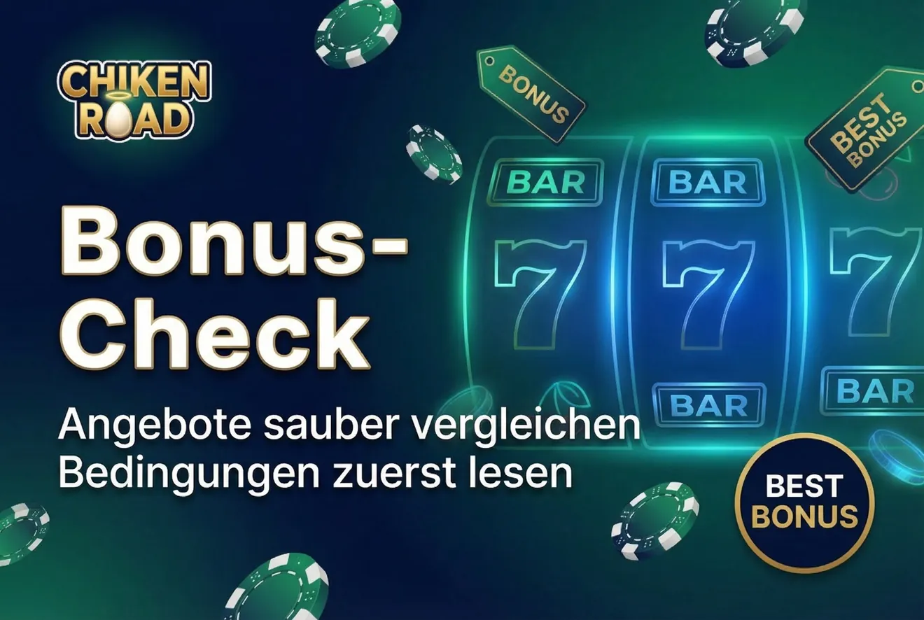 Bonusarten für Chicken Road Spieler im direkten Vergleich