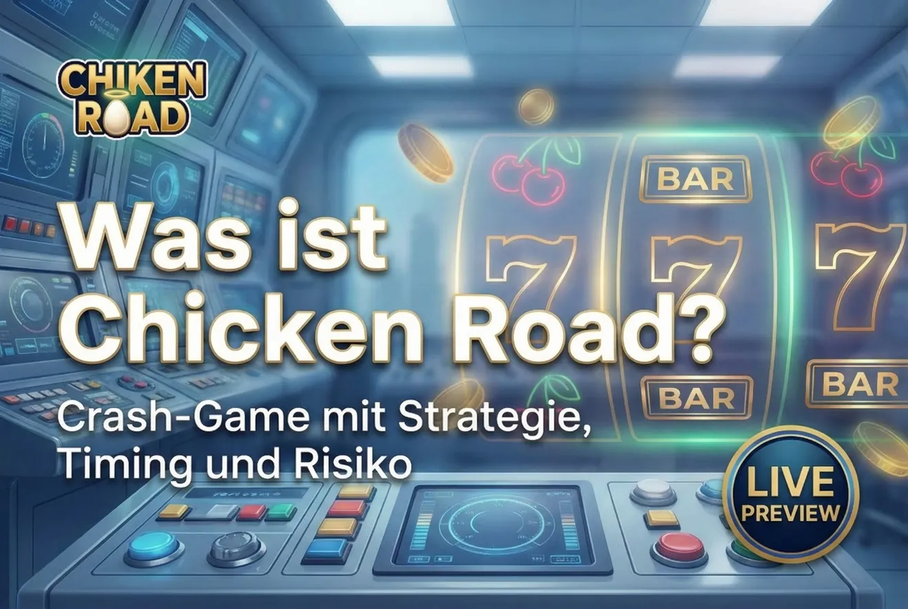 Übersicht der Demo-Funktionen im Chicken Road Spiel