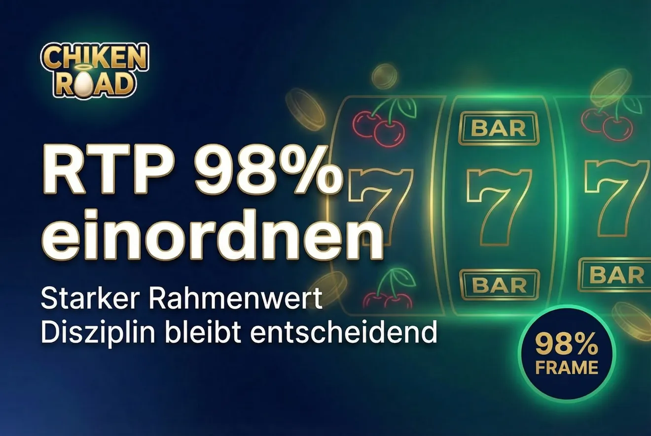 Einordnung des 98 Prozent RTP bei Chicken Road