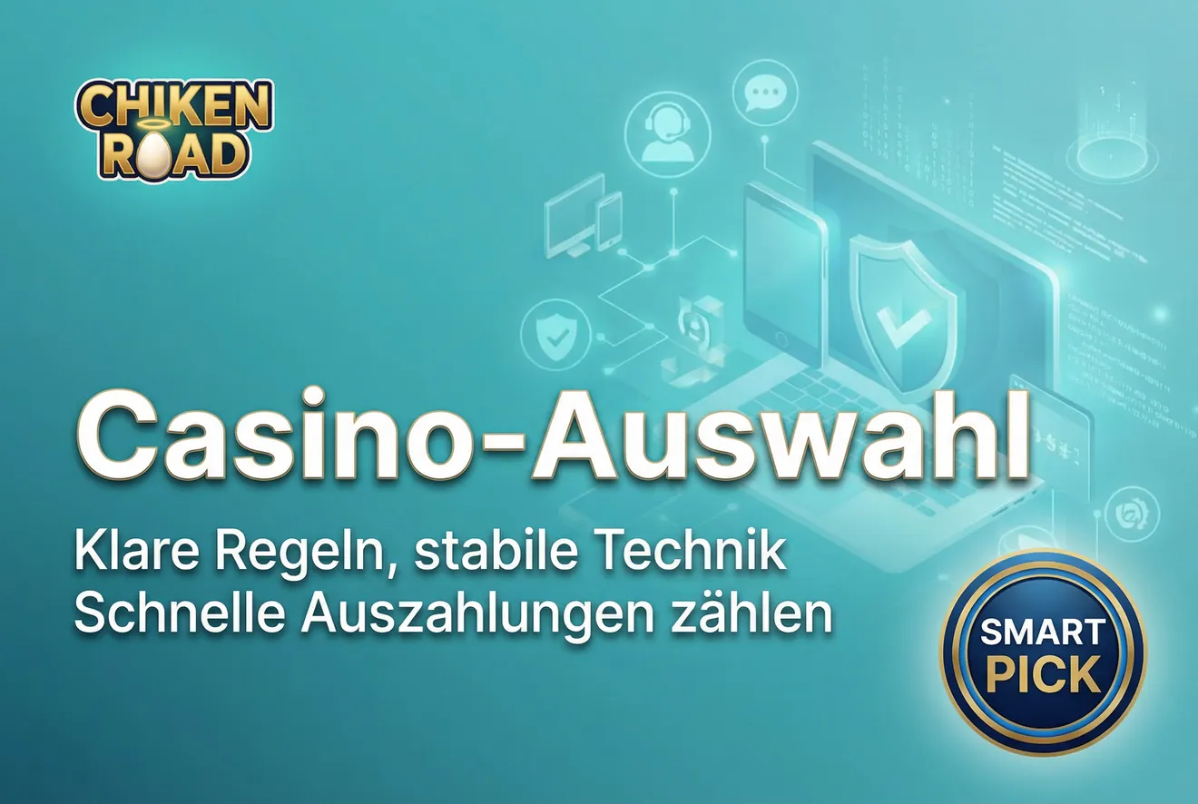 Auswahl passender Online-Casinos für Chicken Road Strategien